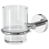 LENZ „SIENA“ Glashalter (Bohren, chrom)